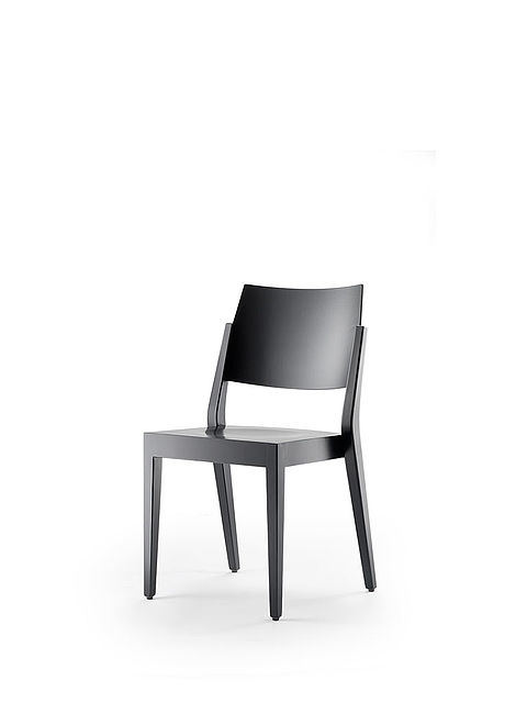 Kollektion.58 | Contract Chair | schwarz decklackiert
