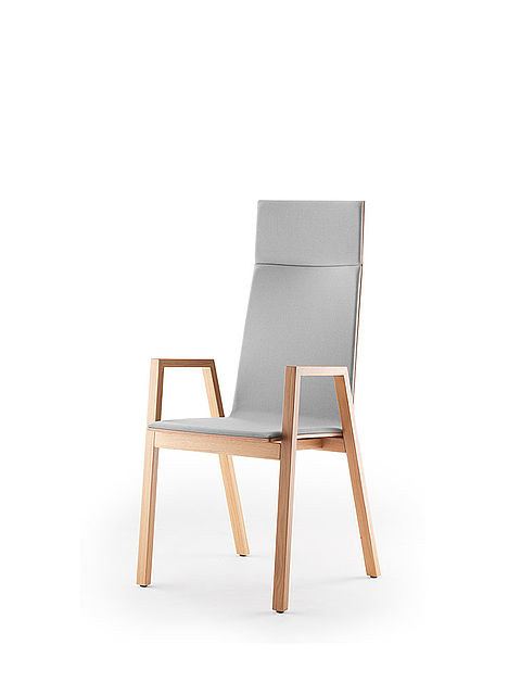 PAN | chaise à dossier haut