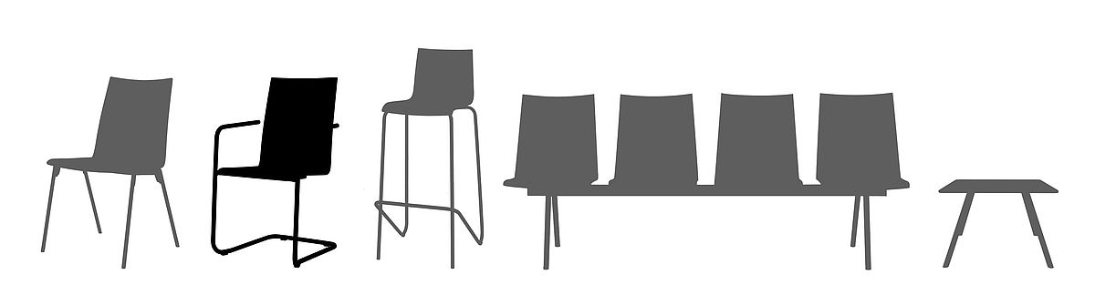 logochair swing | cantilever chair
