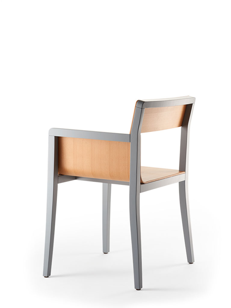 li-lith Sessel | ungepolstert | Ansicht von hinten