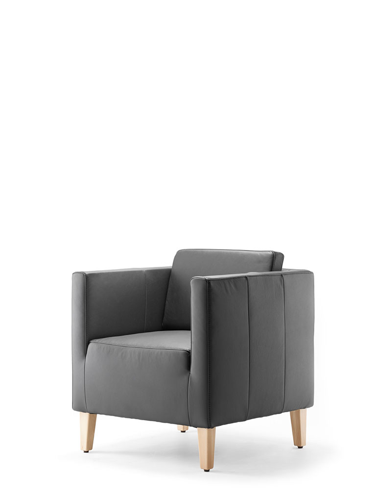ultimo | armchair | with back cushions